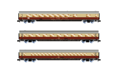 Arnold HN4508 - N - 3-tlg. Set Personenwagen Rheingold, AKE, Ep. VI - Set 2